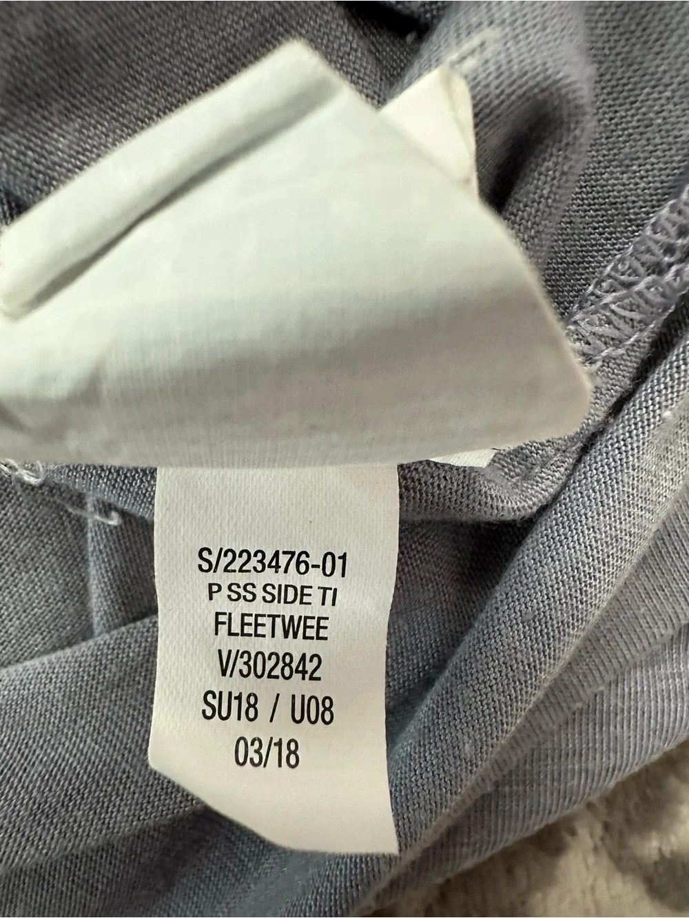 Old Navy Active Short Sleeve Mesh Back Side Tie T-Shirt Gray Size XXL 16 Girls